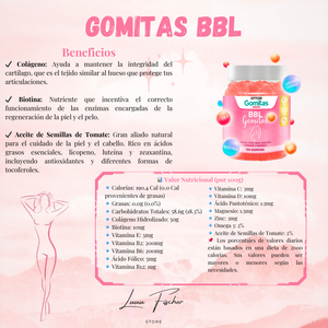 GOMITAS DE AGUAJE BBL- Aumenta tu Belleza Naturalmente ✨